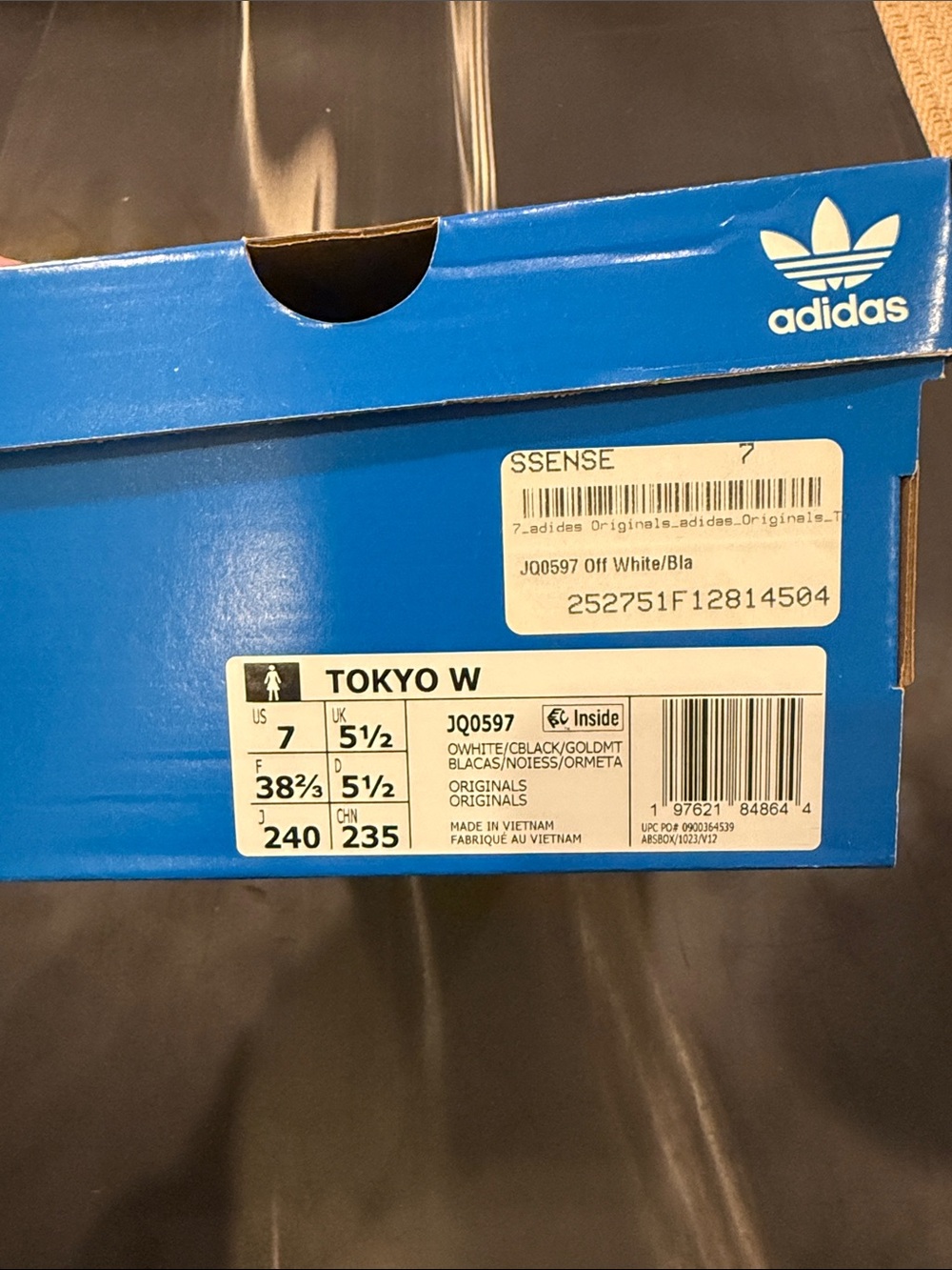 Adidas Tokyo White/Black - Picture 3 of 3
